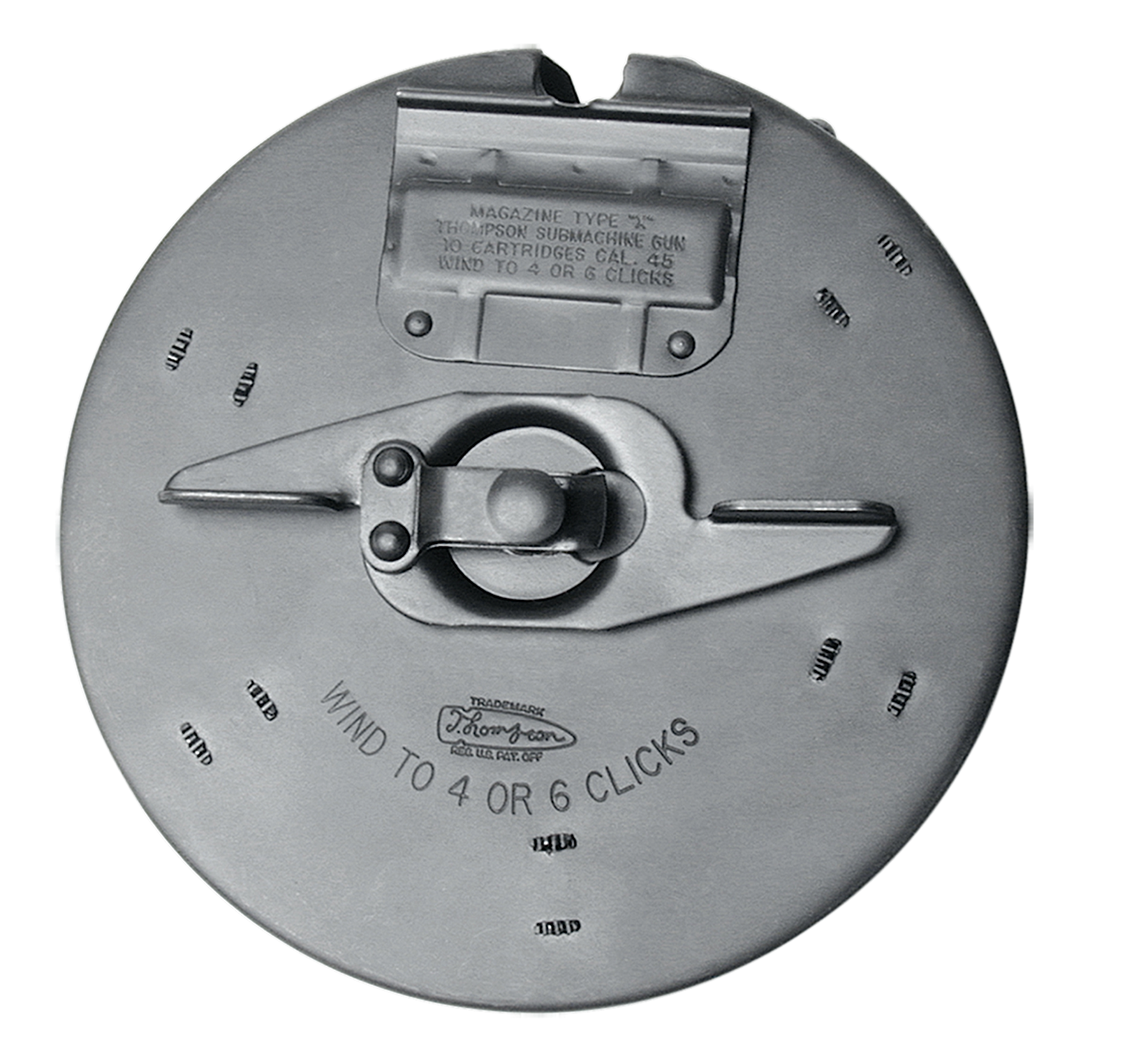 Thompson T12BKT A1  10rd Drum 45 ACP Fit 1927-A1 Thompson Blued Steel