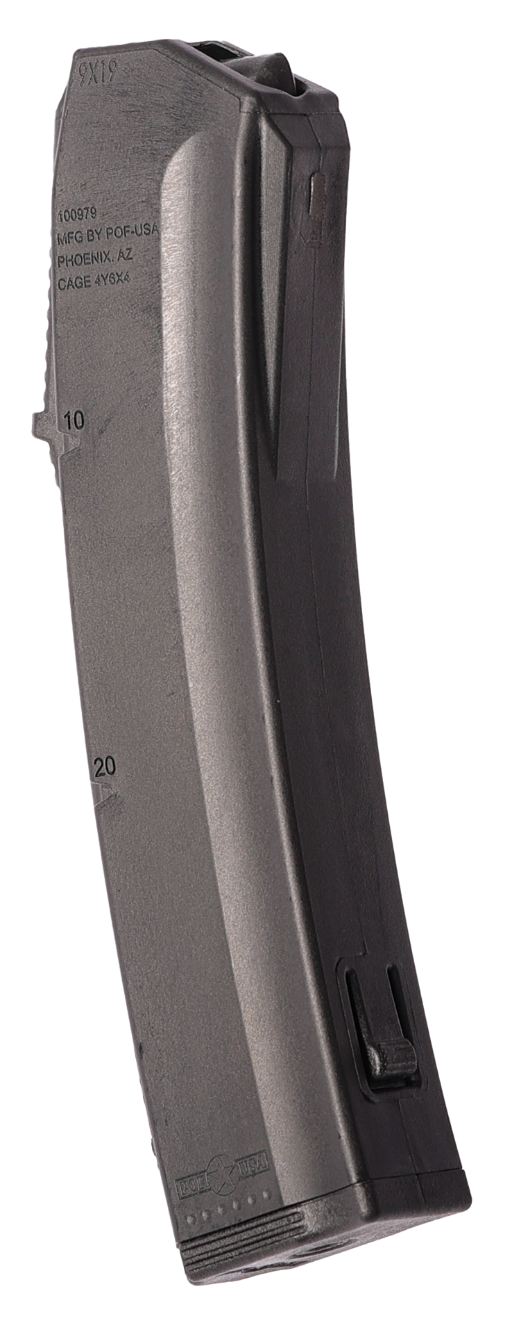 Patriot Ordnance Factory 00830 Phoenix 20rd 9mm Luger Fits POF Phoenix Black Polymer