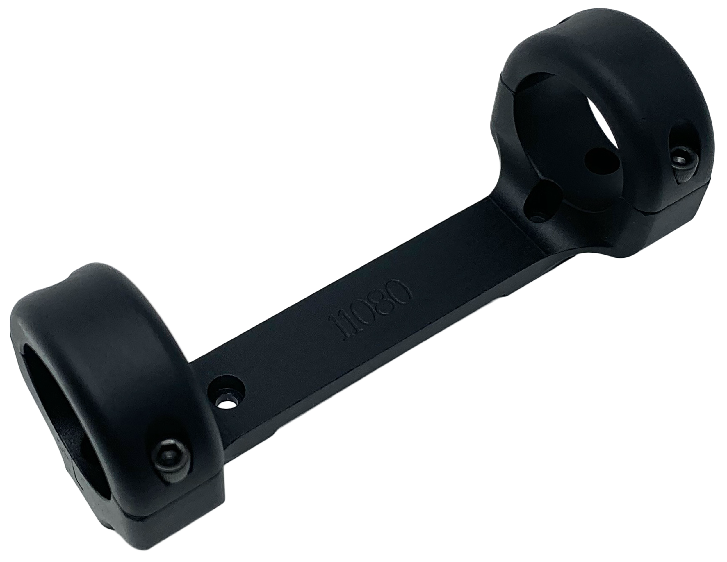 DNZ 11080 Game Reaper-Ruger Scope Mount/Ring Combo Matte Black 1"