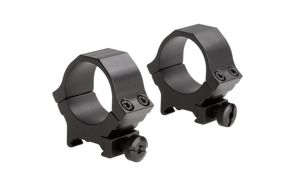 SUN OPTICS 30MM MED SPRT RINGS BLK