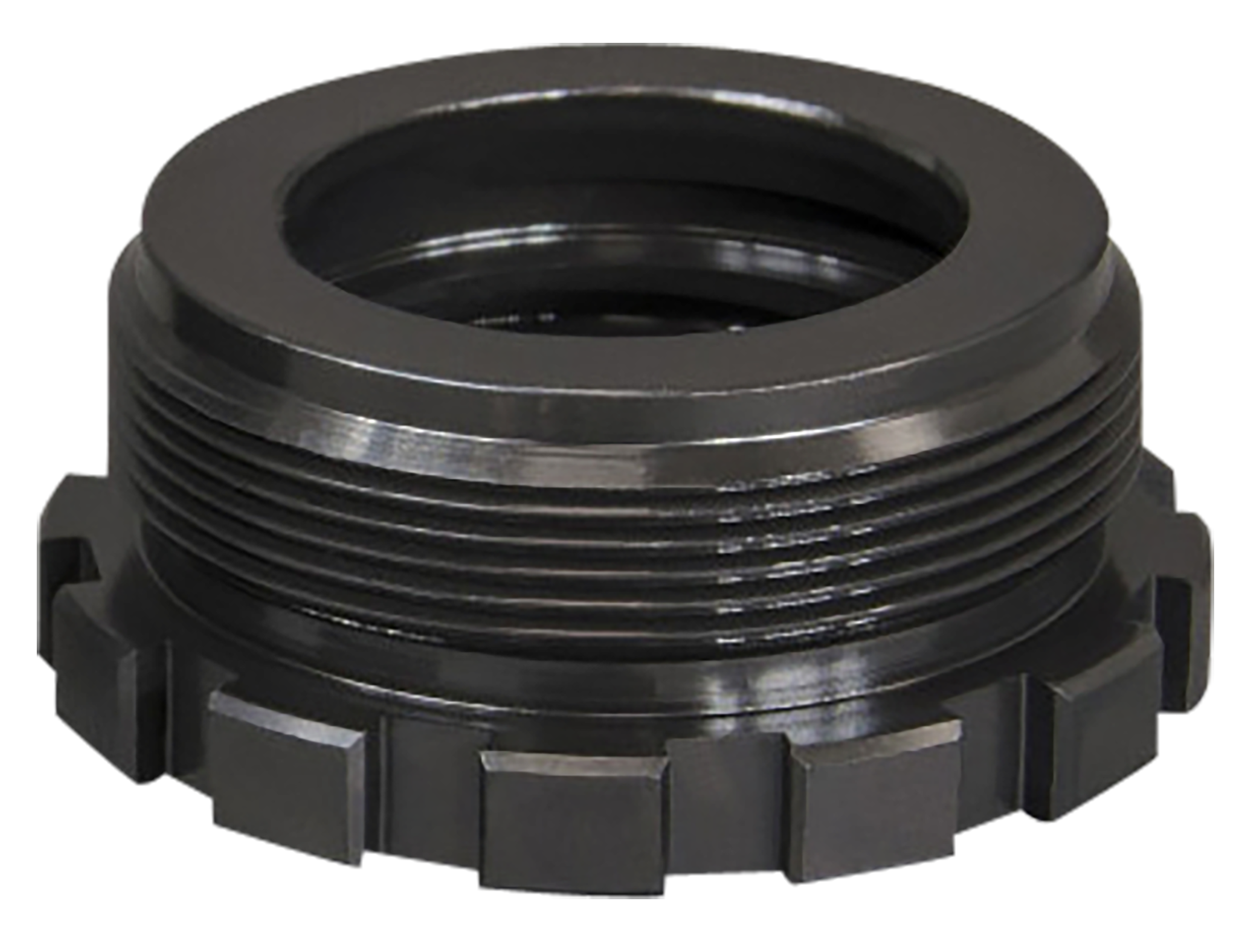 Yankee Hill 3051TI Kurz QD Adapter TI 1-3/8"-24 tpi Black Titanium