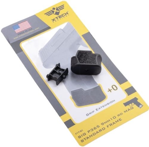 XTech Tactical MTX 365 Grip Extension for Sig Sauer P365 10rd Magazines