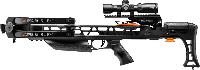 MISSION CROSSBOW SUB-1 PACKAGE 385FPS BLACK