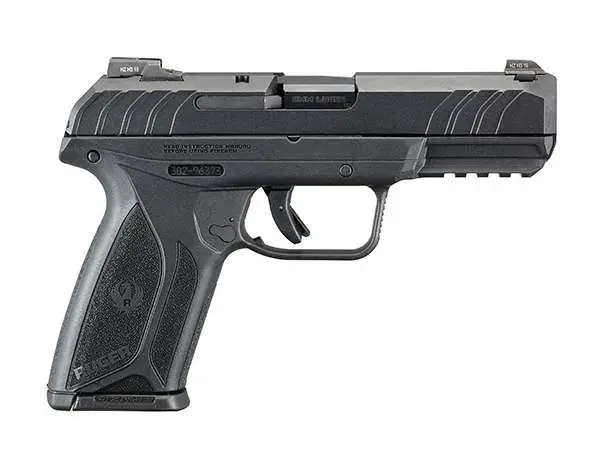 dRUGER SECURITY-9MM 4" PISTOL BLK/BLK 15+1