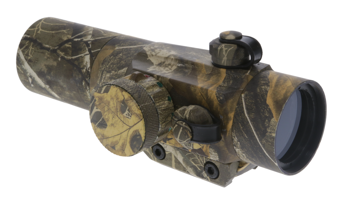 Truglo TG8030GA Gobble Stopper 1x 30mm Obj 3 MOA Illuminated Red/Green Dot Realtree APG CR2032 Lithium