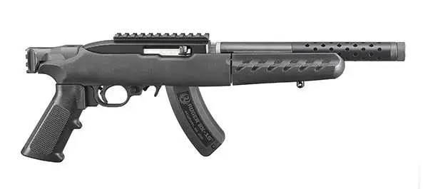 RUGER 22 CHARGER LITE 22LR PSTL T/D 10" BLK/BLK 15RD