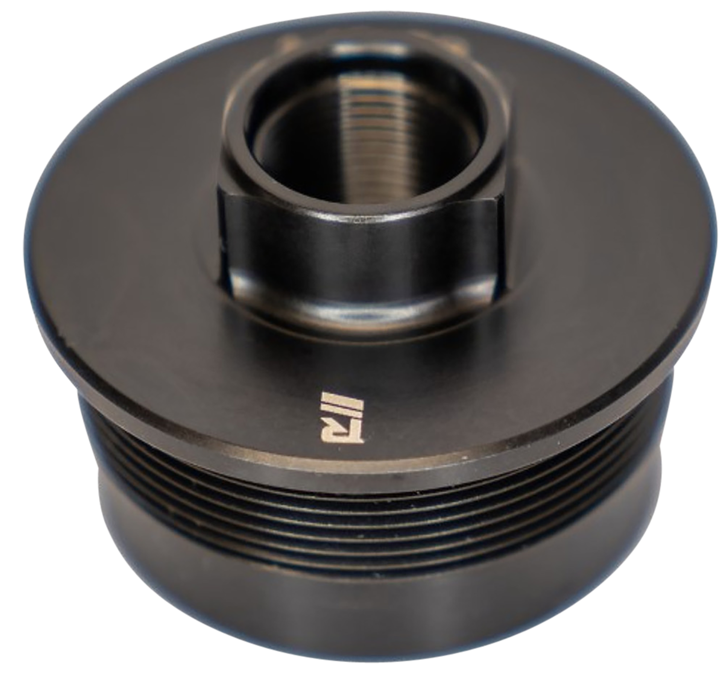 Rugged Suppressors DTM003 Universal Direct Thread Mount  3/4"-24 tpi, Black, Fits 1.375"-24 tpi Tube Threads