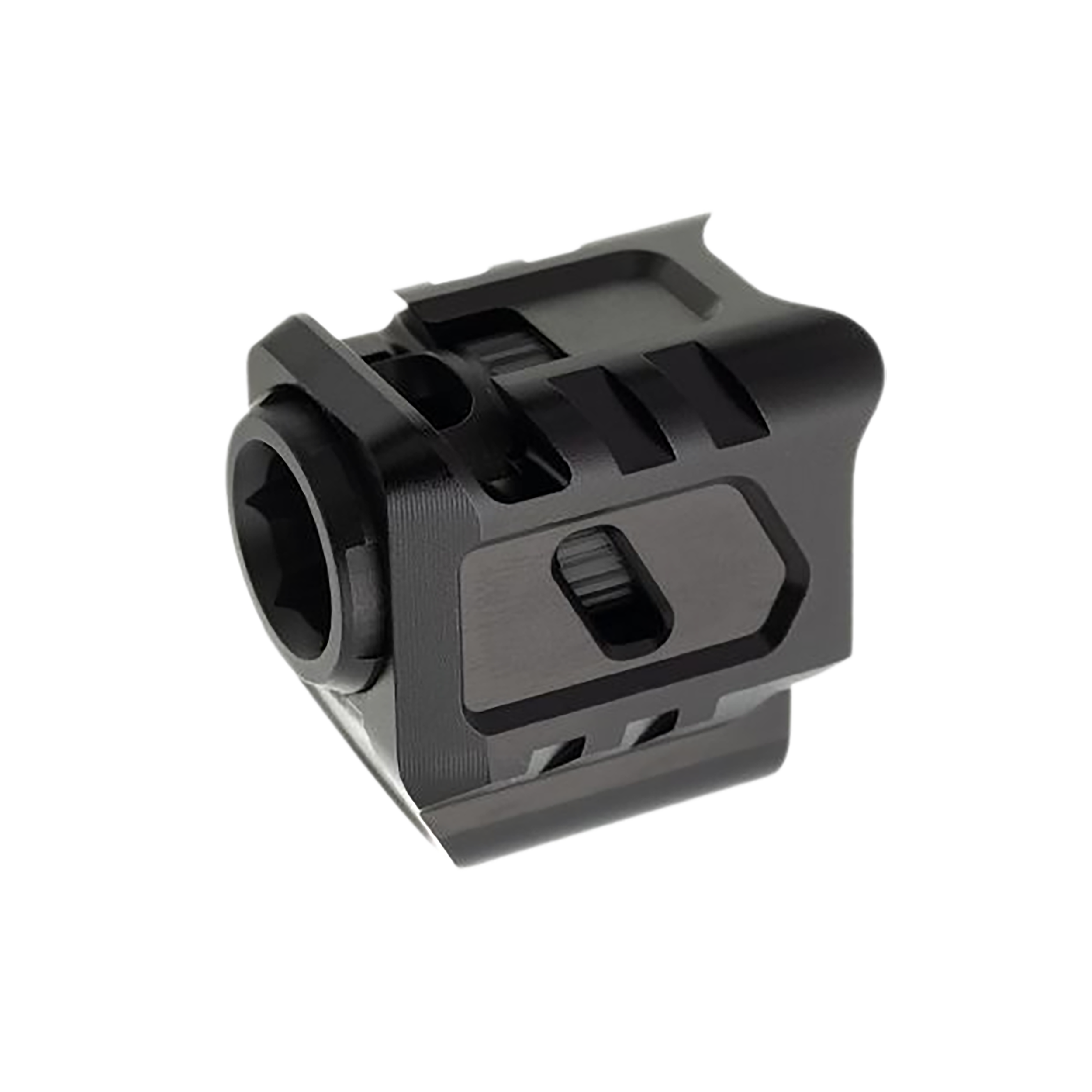 Tyrant CNC TDG43COMPBLK/BLK   Black/Black Aluminum 9mm