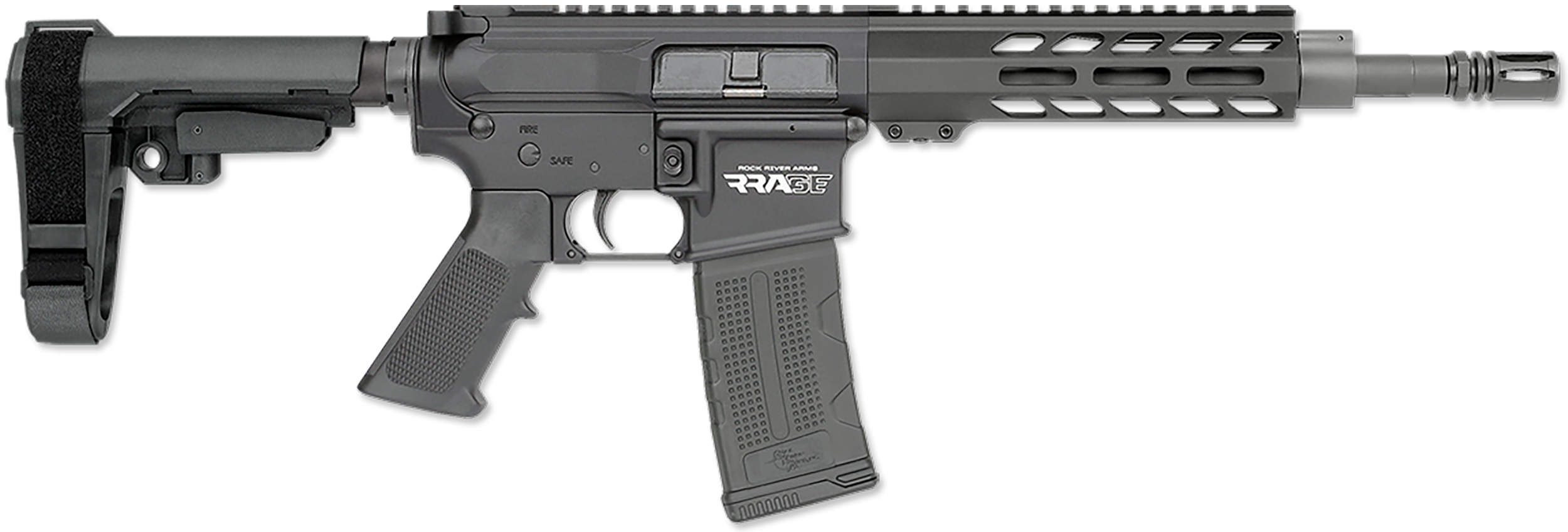 Rock River Arms DS2142 LAR-15M RRAGE 223 Rem/5.56 NATO 30+1 10.50" Black Threaded Barrel, M-LOK Handguard, Black Aluminum Picatinny Rail Receiver, Black A2 Grip