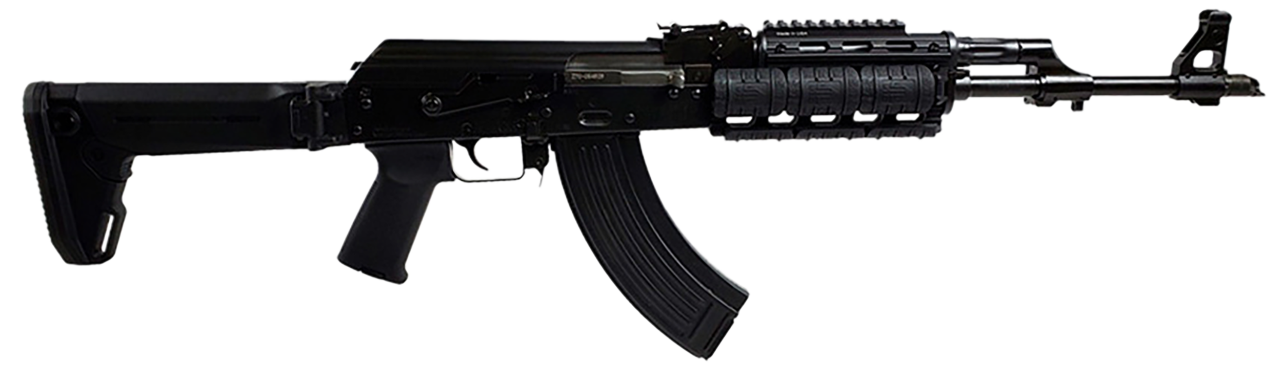 Zastava Arms Usa ZR7762QR ZPAPM70 7.62x39mm 30+1 16.30" Barrel, Black Magpul Furniture, Zhukov Side Folder Stock, Picatinny Quad Rail