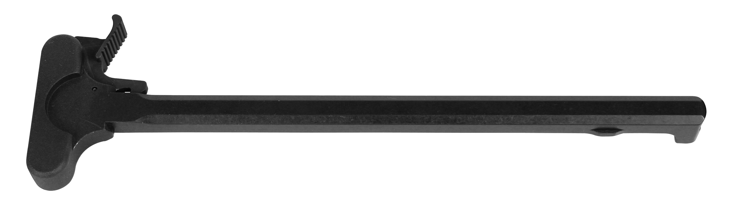 LBE Unlimited ARCHEL Extended Latch Charge Handle made of Black 7075-T6 Aluminum for AR-15