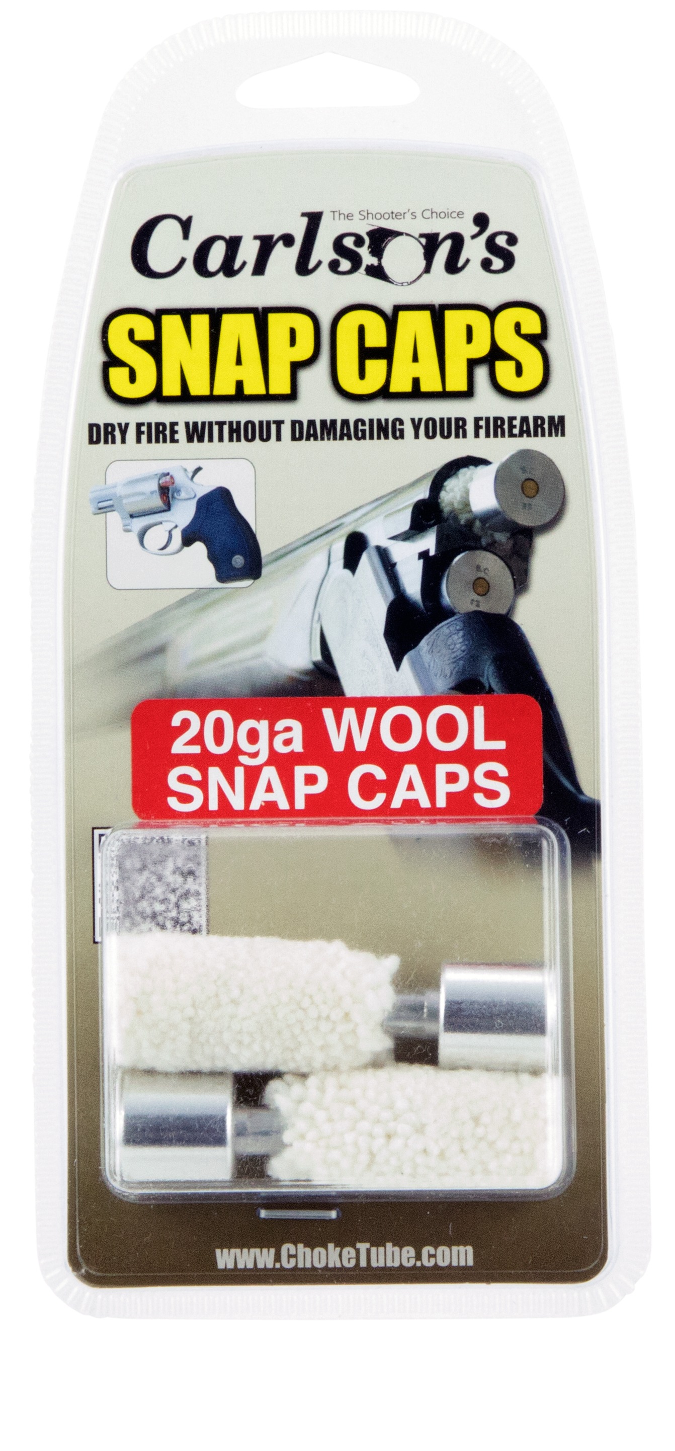 Carlson's Choke Tubes 00106 Snap Cap 20Gauge 2Pack