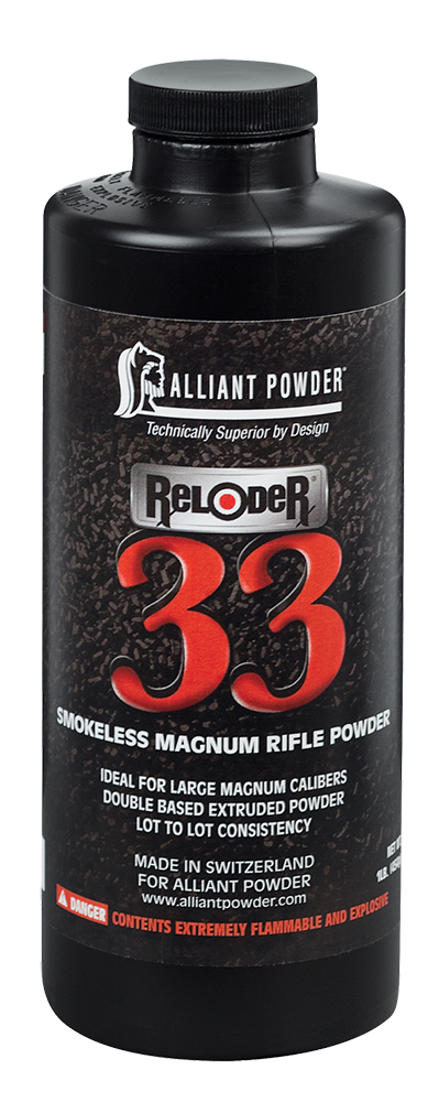 Alliant Powder RELODER33 Rifle Powder Reloder 33 Rifle Multi-Caliber Magnum 1 lb