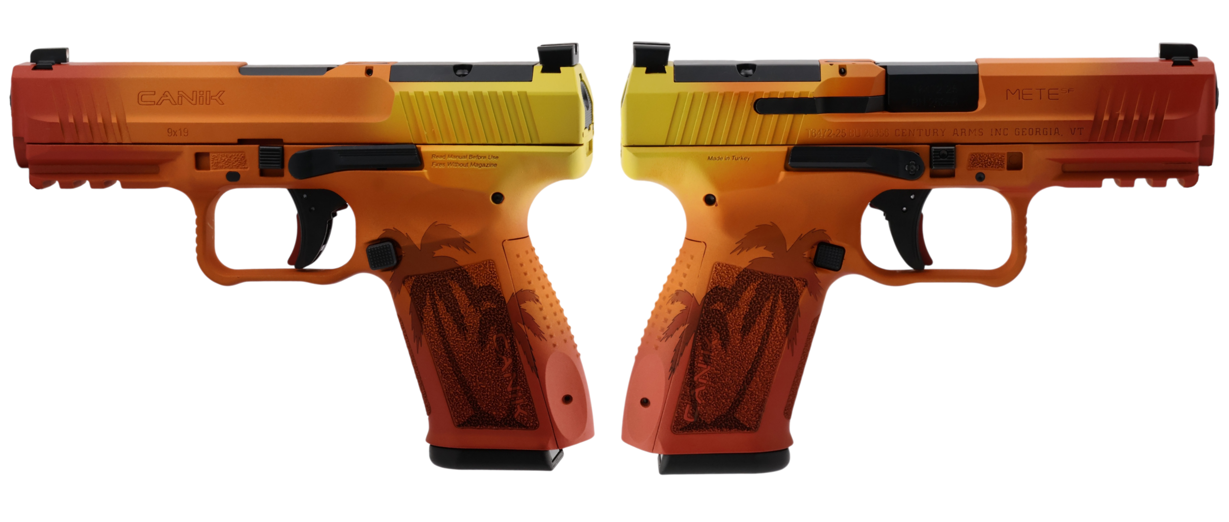 CANIK METE SF SUNSET 9MM BLK PSTL 4.19" 1-15RD MAG