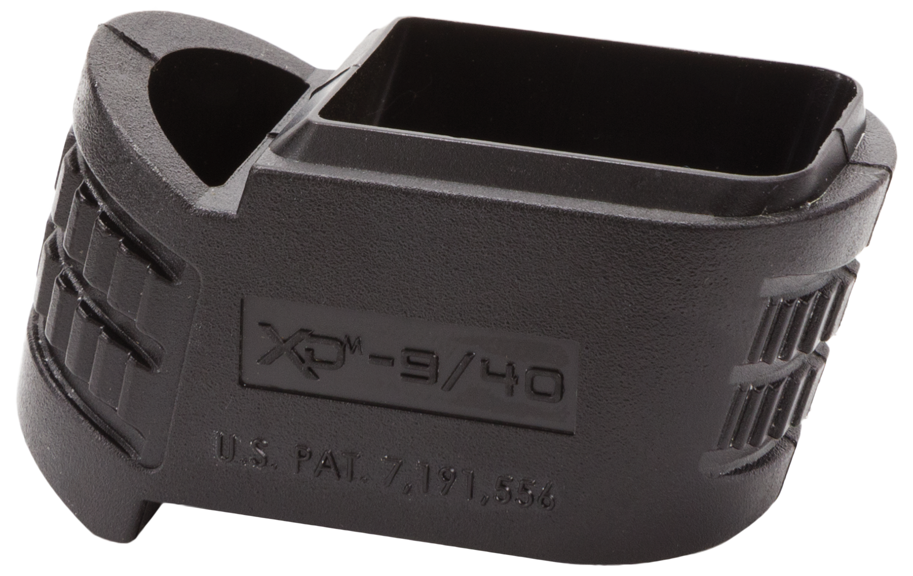 Springfield Armory XDM5001C Backstrap Sleeve made of Polymer with Black Finish & 1 Piece Design for 9mm Luger, 40 S&W Springfield XD-M Compact with #1 Backstrap