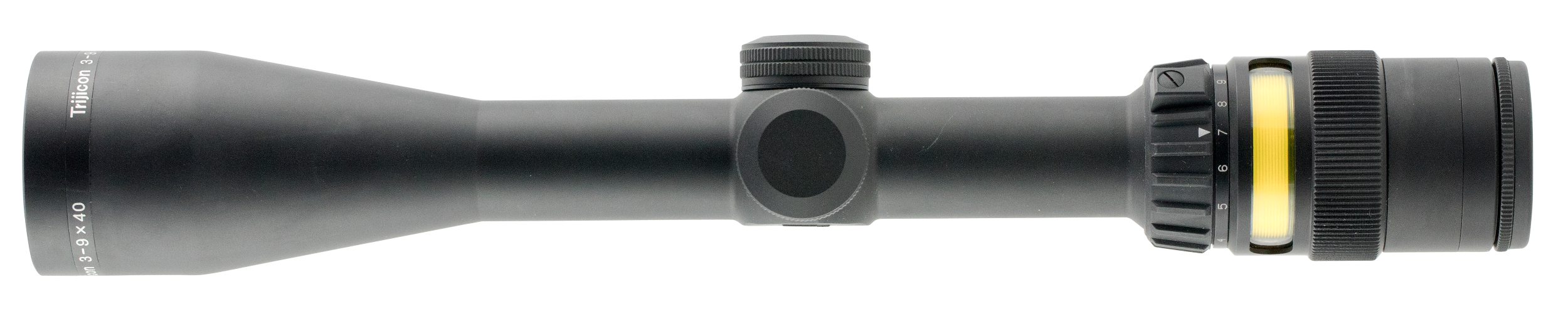 Trijicon 200004 AccuPoint Black Hardcoat Anodized 39x40mm 1" Tube Illuminated Mil-Dot Crosshair w/Amber Dot Reticle