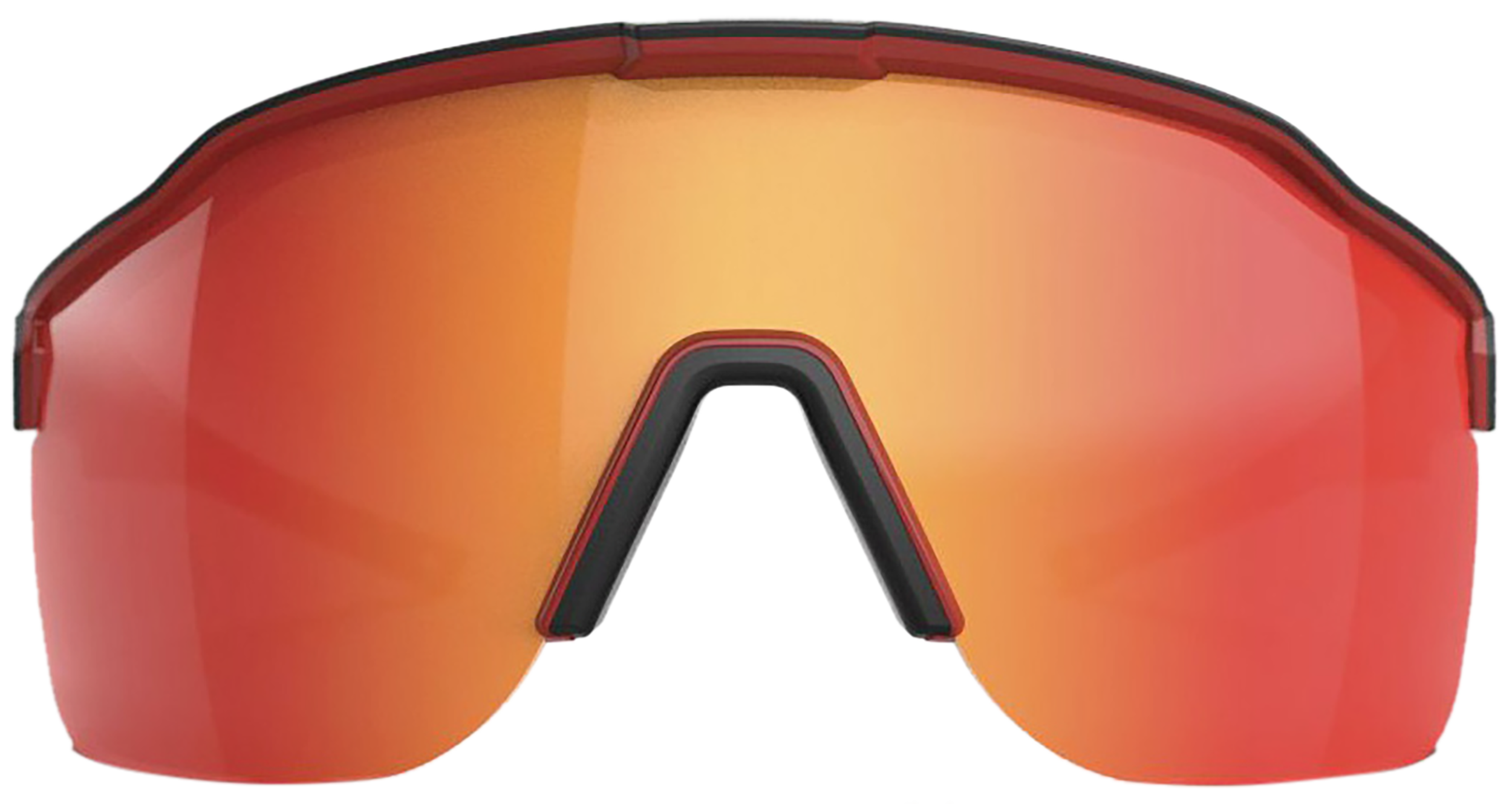 Glock AS41039 Safe Action Tactical Glasses Red Mirror Lens Black Frame