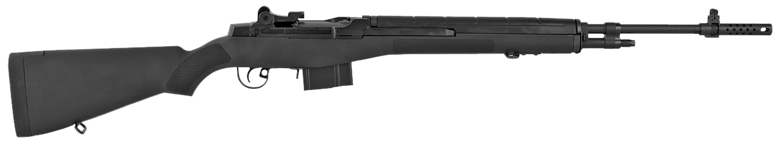 Springfield Armory MA9106CA M1A Standard Issue *CA Compliant 308 Win/7.62x51mm 10+1 22" Black Parkerized Carbon Steel Barrel, Black Parkerized Steel Receiver, Black Synthetic Fixed Stock, Right Hand
