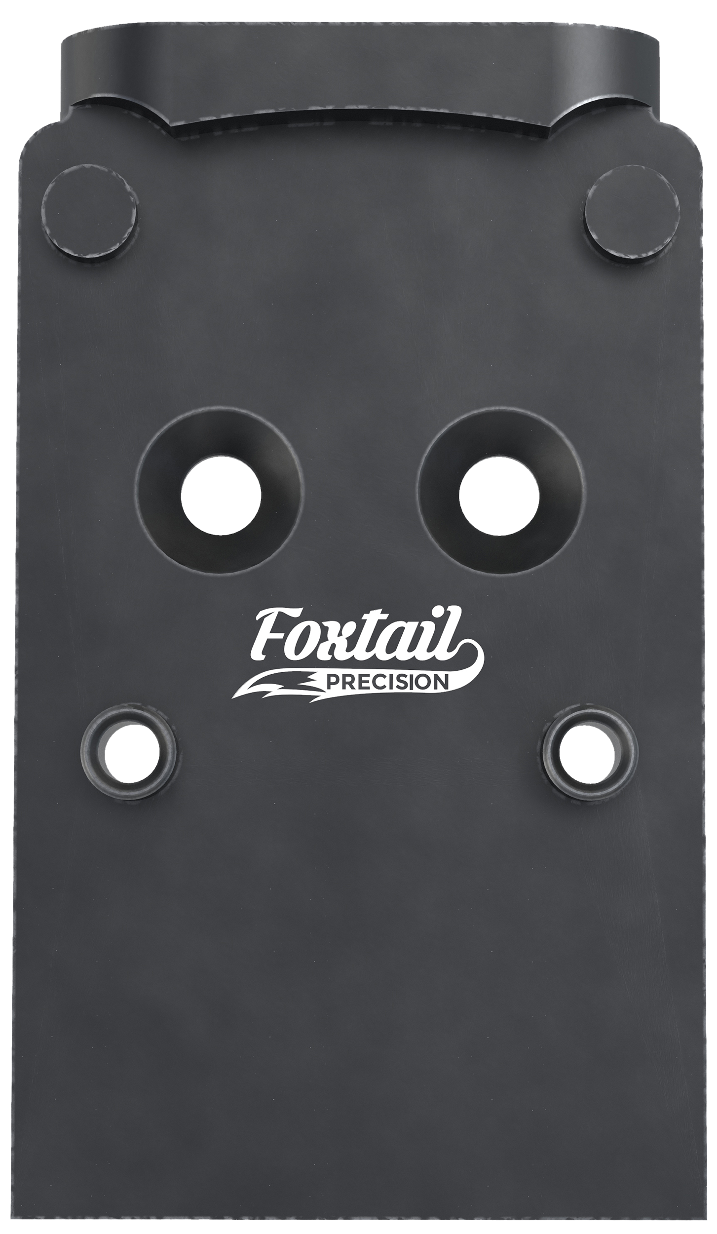 Foxtail Precision 100006 Red Dot Adapter Plate for Optics-Ready Pistol  Black Anodized Glock MOS