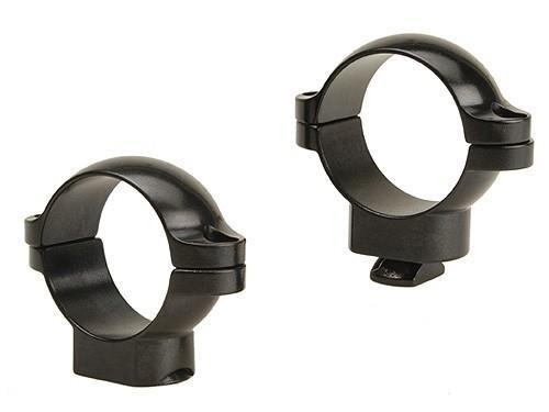 Leupold 2-Piece STD Windage Adjustable Steel Rings 1" Medium Gloss