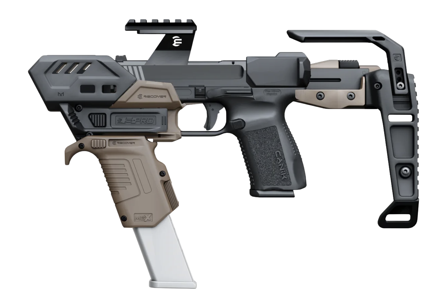 REC SPRO-CBGB-02 SPRO MG FULL KIT CANIK TAN