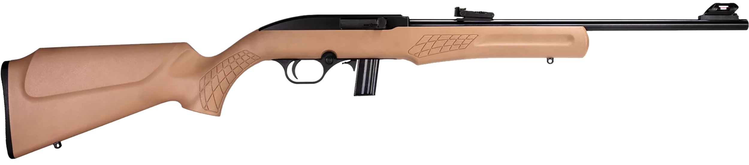 Rossi RS22L1811TN RS22  Full Size 22 LR 10+1 18" Matte Black Matte Black Steel Receiver Tan Monte Carlo Stock Right Hand