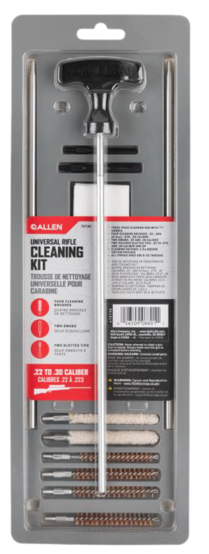 Allen 70730 Universal Cleaning Kit 22-30Cal Rifle