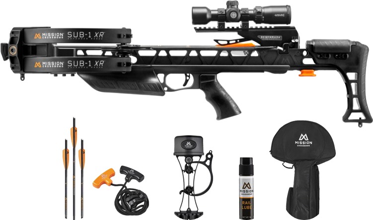 MISSION CROSSBOW SUB-1 XR PACKAGE 410FPS BLACK