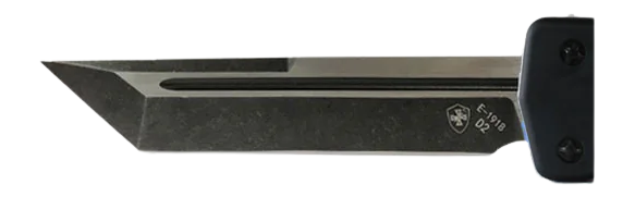 TEMP S3-BR-23-1 SML  G3 ZINC BLK RUBBER TANTO