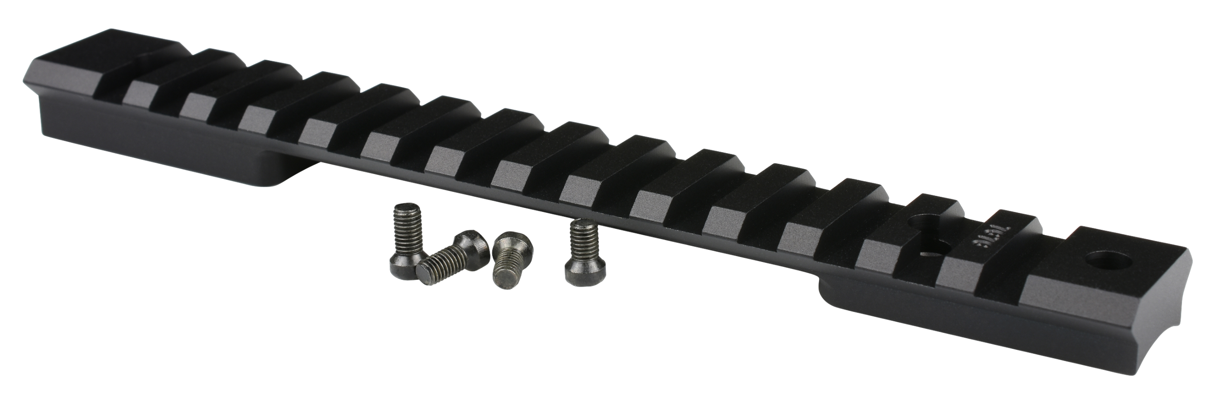 Warne 7671M Mountain Tech Tactical Rail Black Anodized Aluminum HS Precision/Bergara Premier/Remington 700 Short Action, 0 MOA