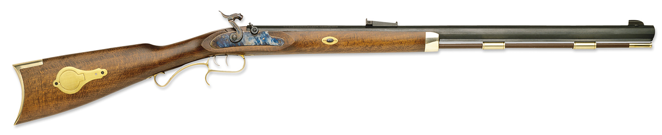Traditions R24008 Hawken Woodsman 50 Cal Percussion 28" Blued/Hardwood