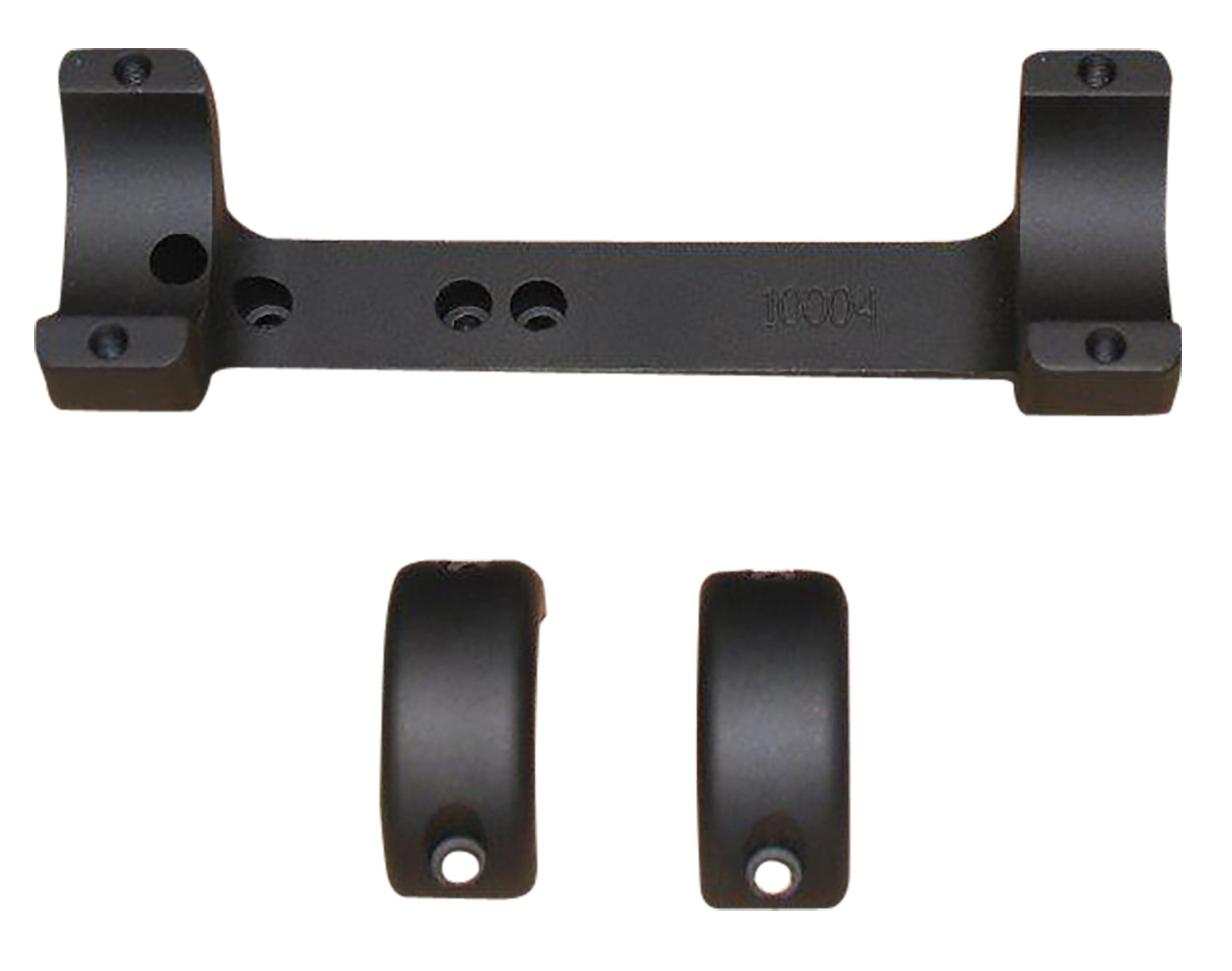 DNZ 10006 Game Reaper Scope Mount/Ring Combo Matte Black 1" Tube, Fits TCA Impact/Triumph/Pro HUnter FX/Pro Hunter/Omega/Encore, Medium Rings