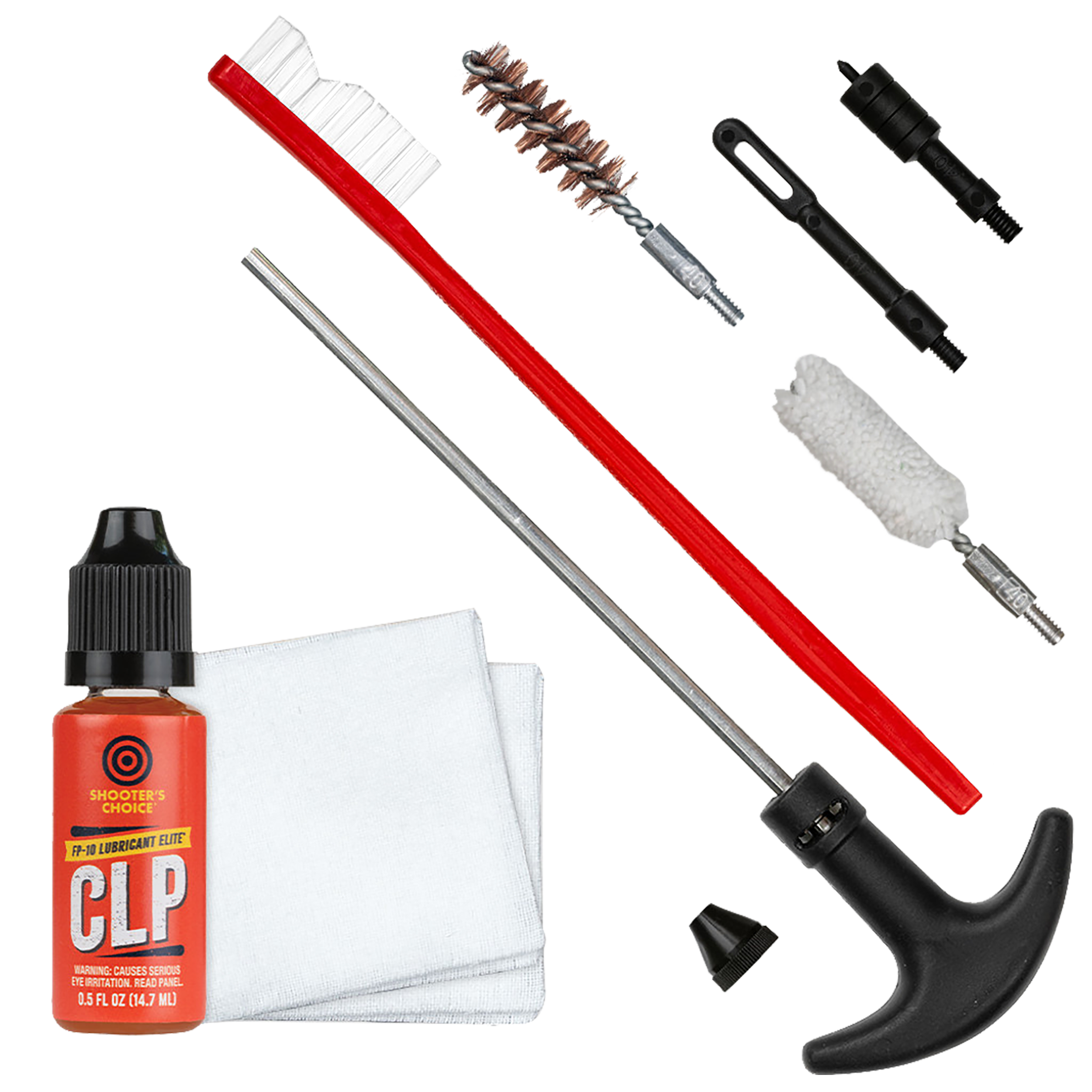 Shooters Choice SHFSRK40 Gun Rod Cleaning Kit .40 Rifle