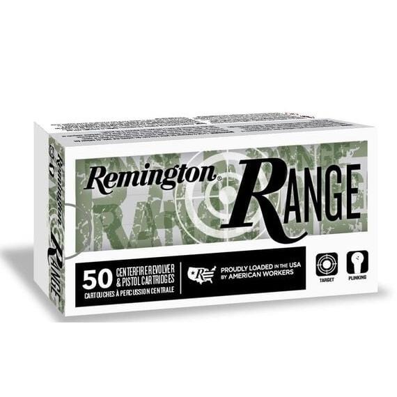 Remington Range Handgun Ammunition .45 Auto 230gr FMJ 830 fps 50/ct