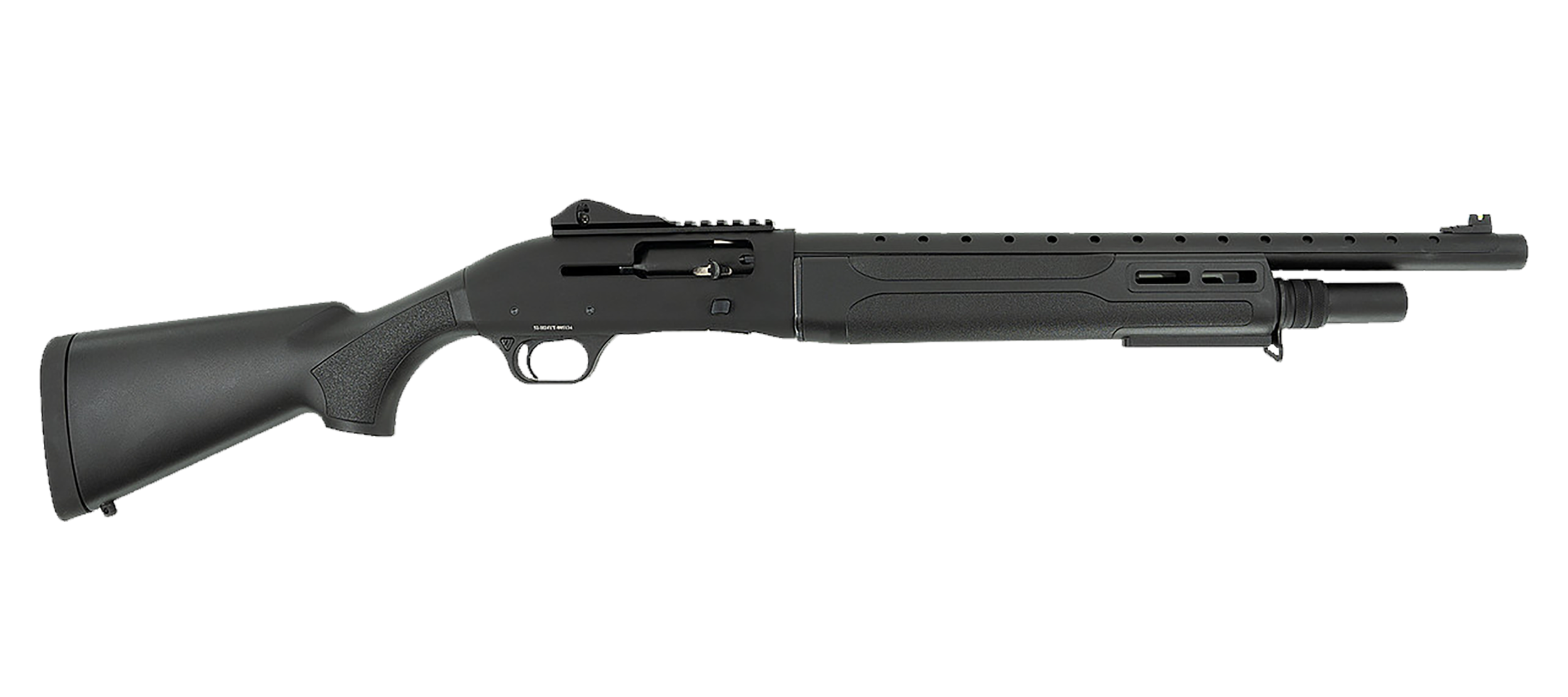 Tokarev USA 21000422 T300 A1 Kit 12 Gauge Semi-Auto 3" 5+1 18.50" Black Chromate Steel Barrel, Black Anodized Receiver w/Picatinny Rail, Fixed Black Polymer Stock
