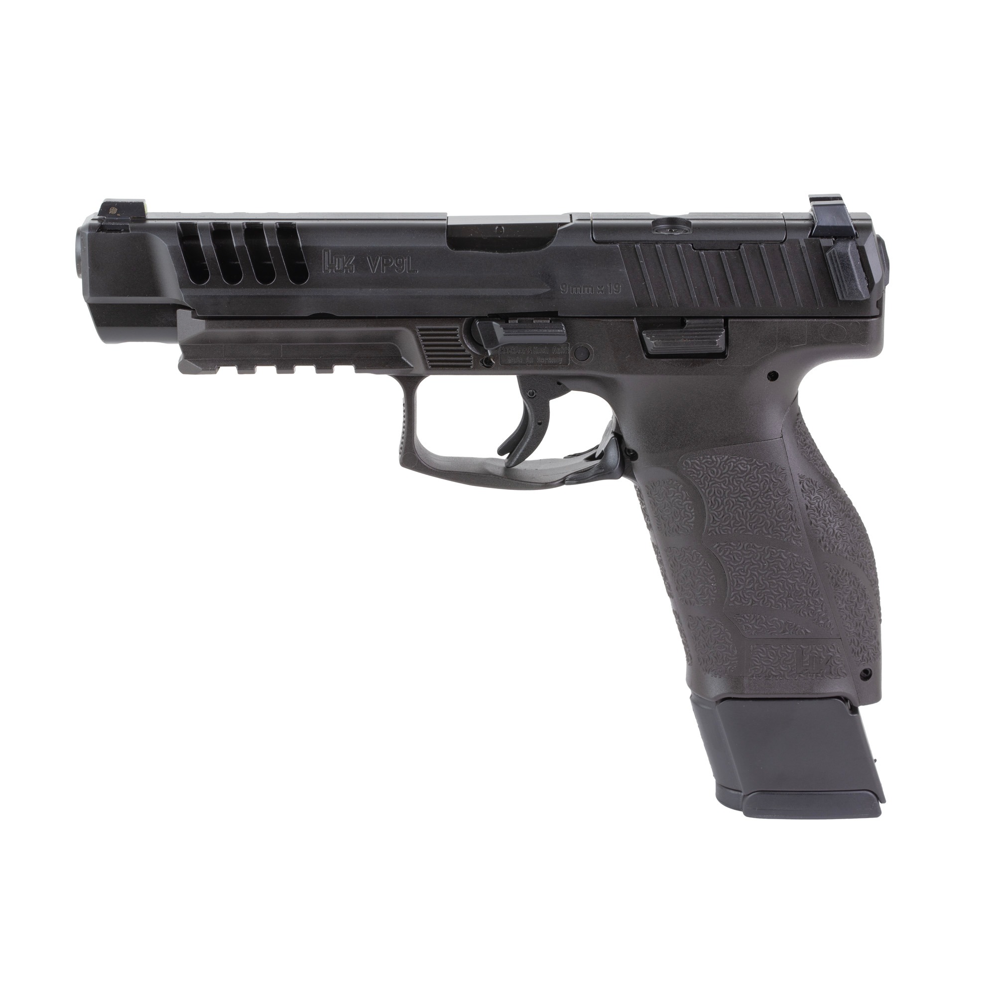 HK VP9A1 L OR 9MM 5" 20RD BLK