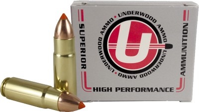 UNDERWOOD 458 SOCOM 300GR BT SPITZ 20RD 10BX/CS
