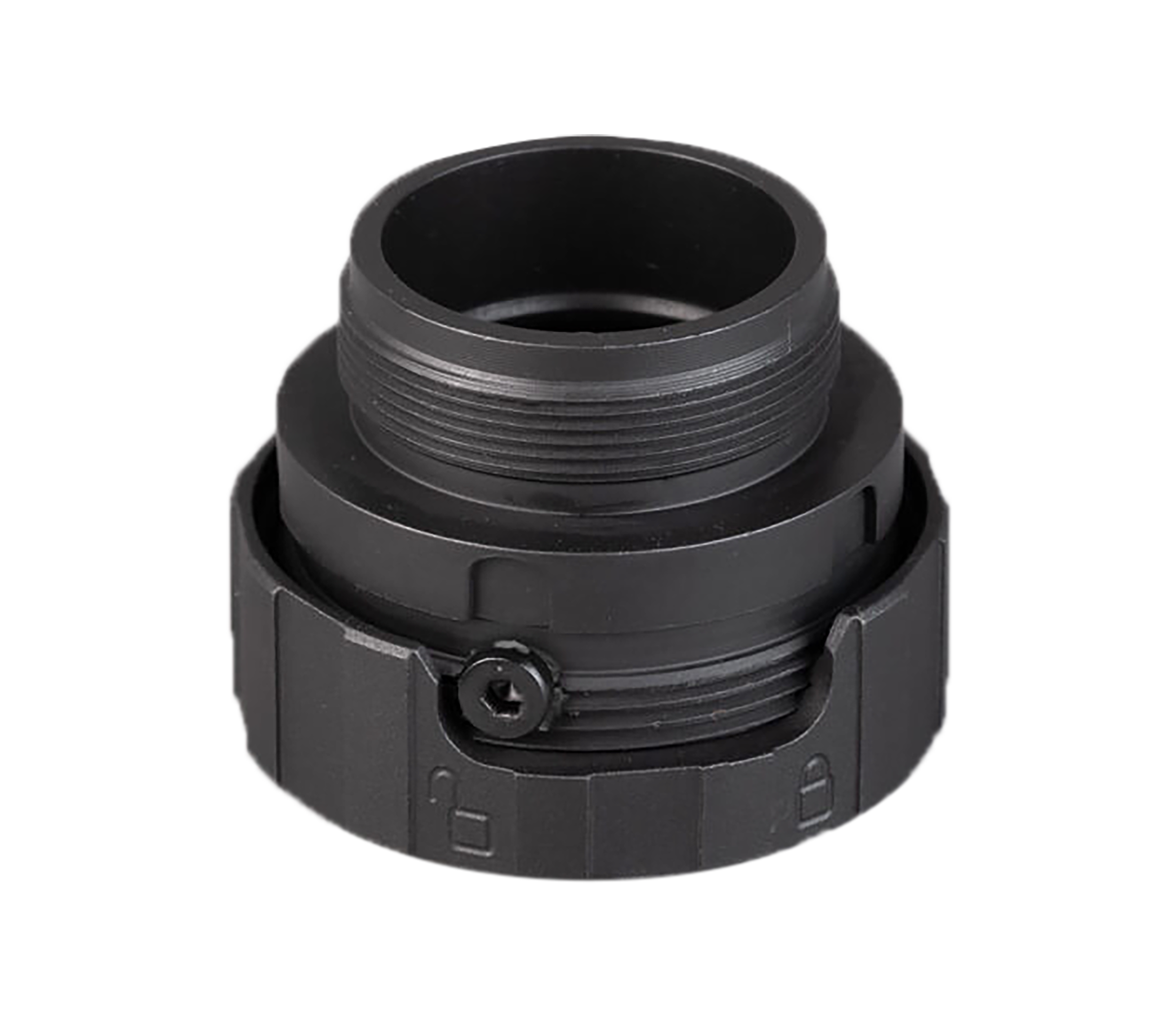 SilencerCo AC2632 ASR Alpha Mount Adapter For Omega 9K/Nano ASR/Harvester 300 Black Steel