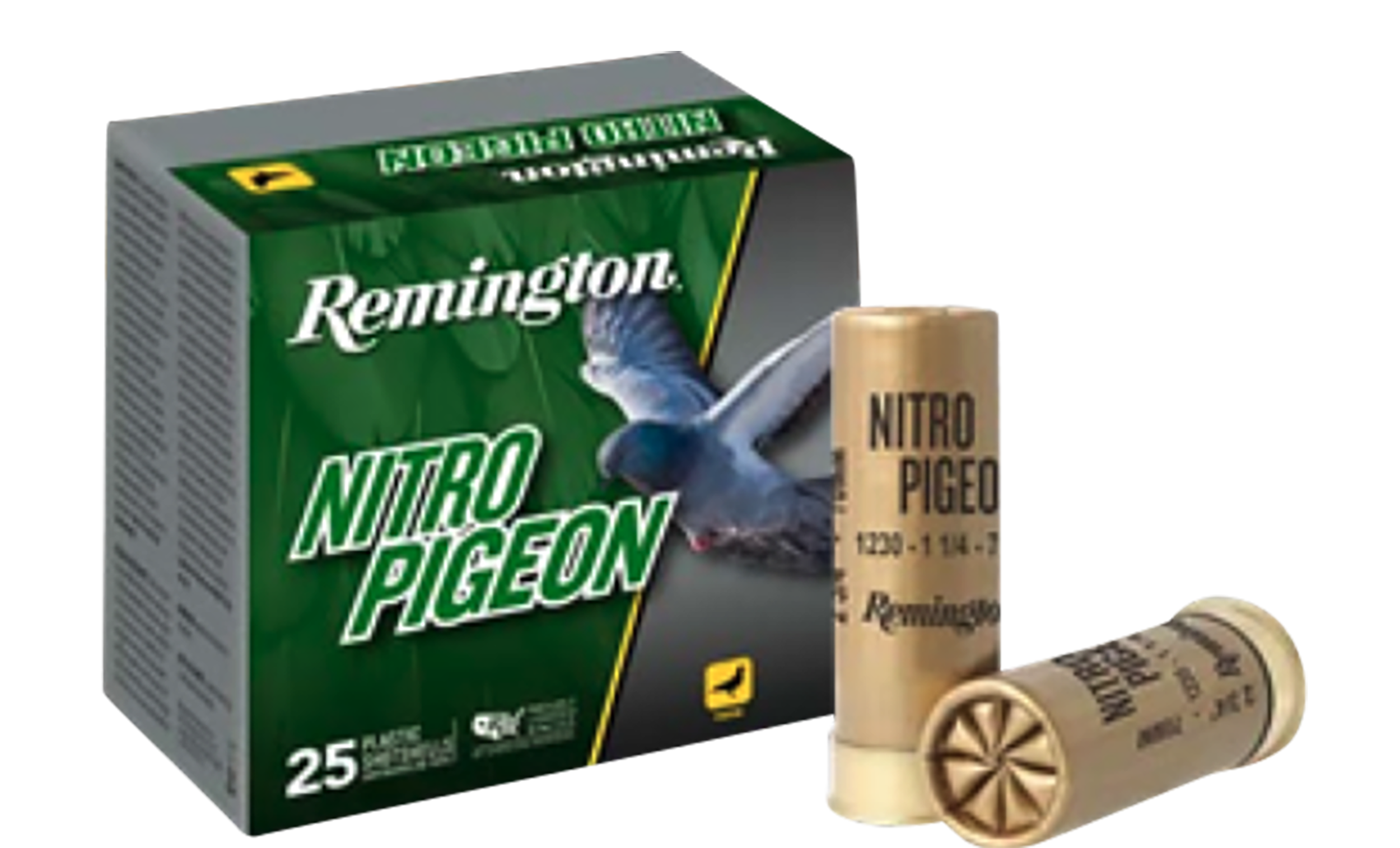 Remington Ammunition R28681 Nitro Pigeon 12Gauge 2.75" 7.5Shot 25 Per Box/10 Case