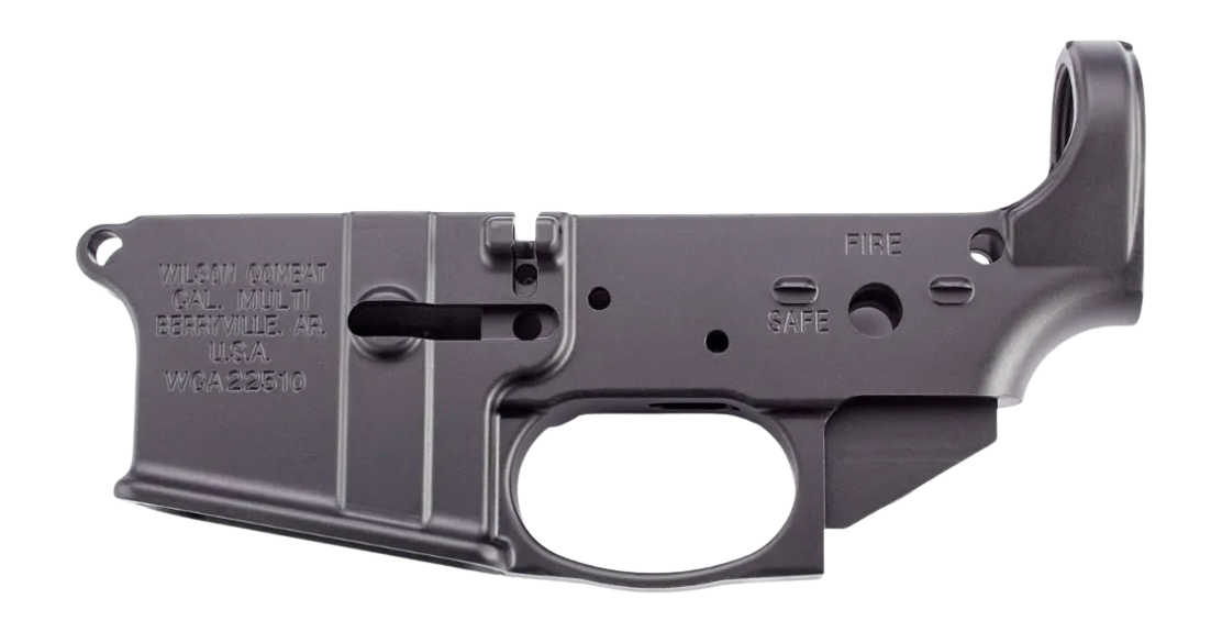 Wilson Combat TRLOWERANOCTG  Lower Receiver Aluminum Black Anodized Rifle