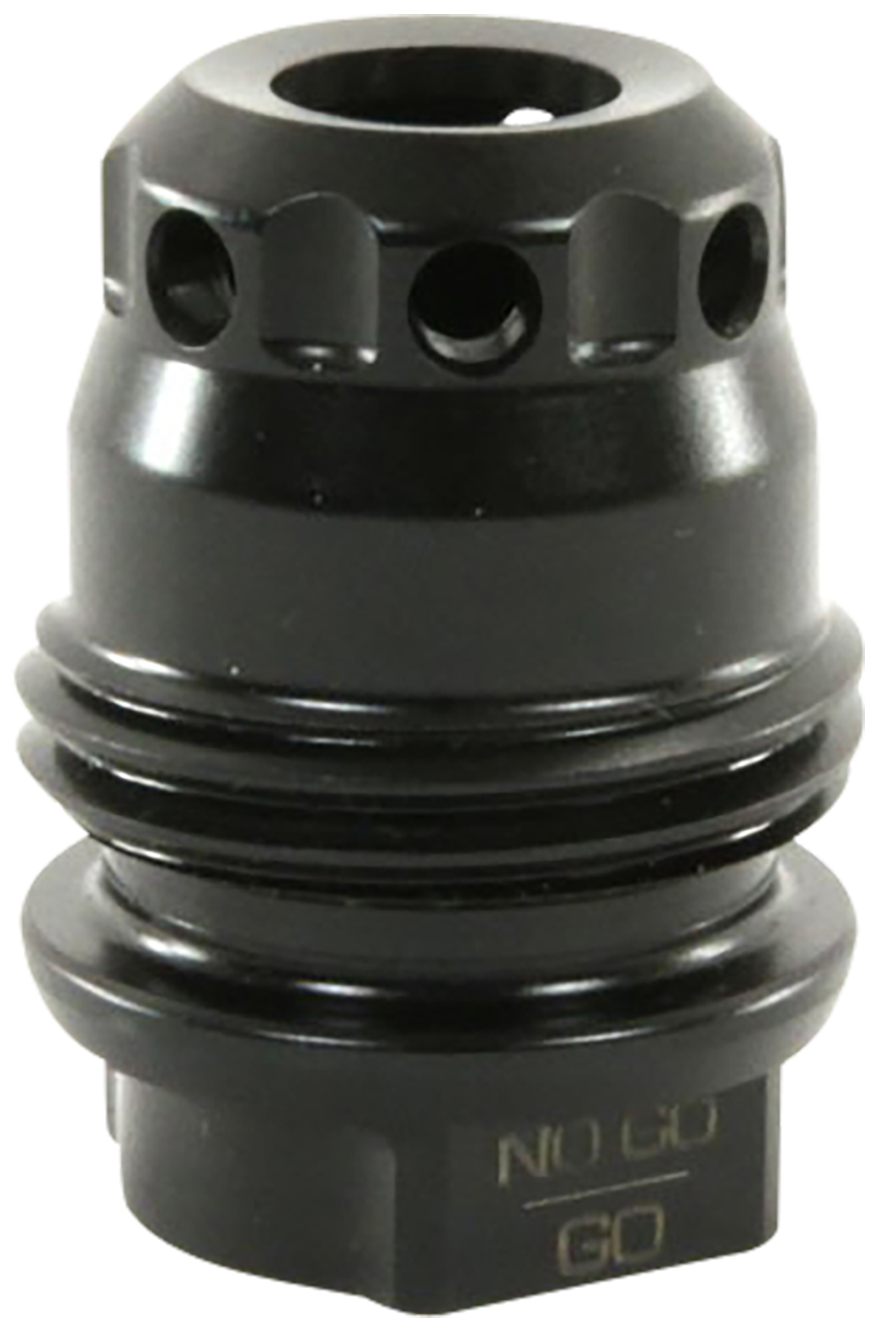 Rugged Suppressors MB014 M2 Brake  Black, 1/2"-28 tpi Threads, Dual Taper Locking System, Fits Radiant762, Surge762, Razor762 & Micro30 Suppressors