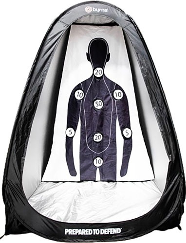 BYRNA FULL-SIZE TARGET TENT POP OPEN DESIGN 66"X42"X42"