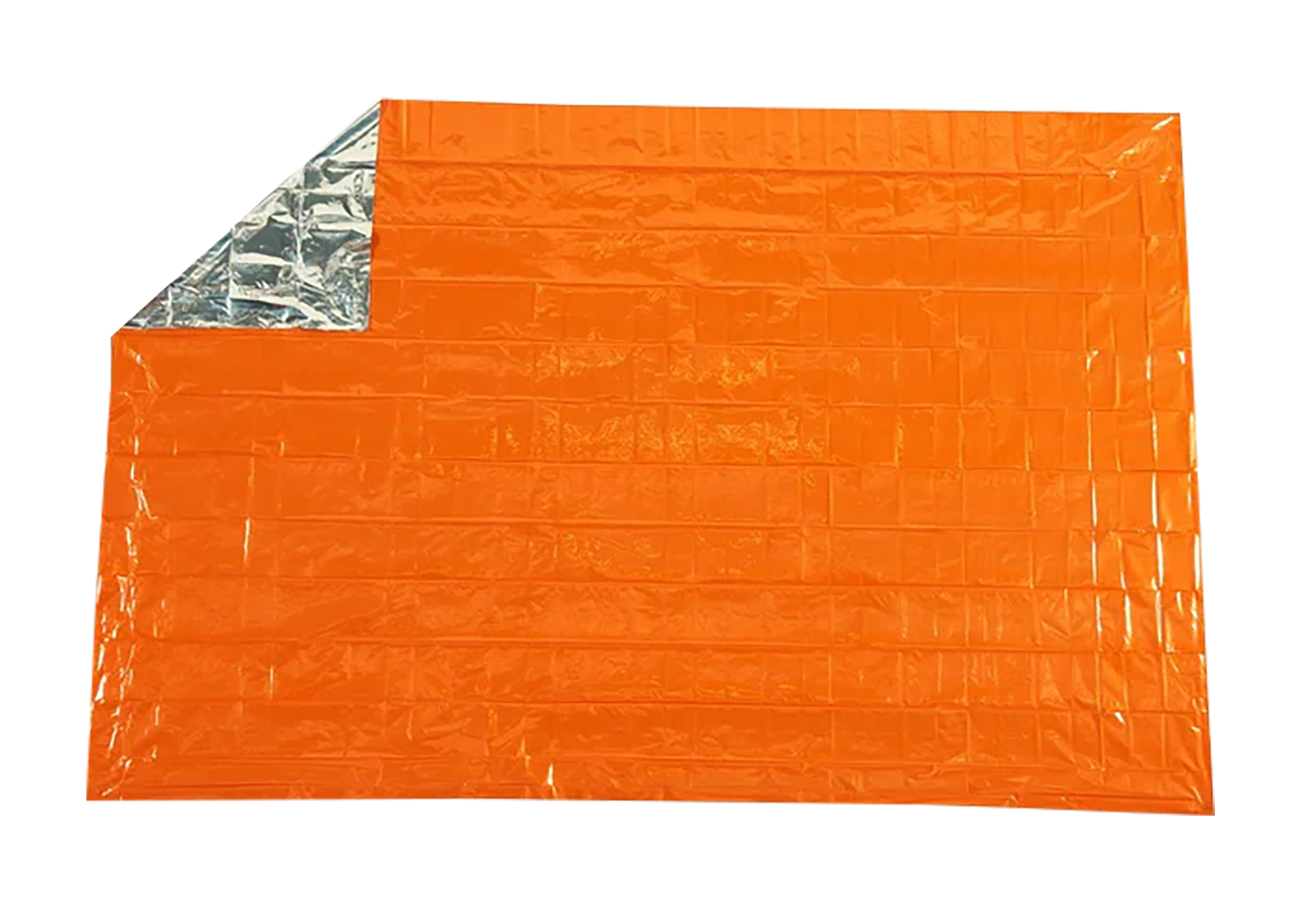 Survive Outdoors Longer 01401701 SOL Survival Blanket Warmth Waterproof Orange Metalized Polyethylene