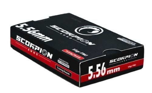 Scorpion Ammo 5.56 NATO 55gr Rifle Ammunition