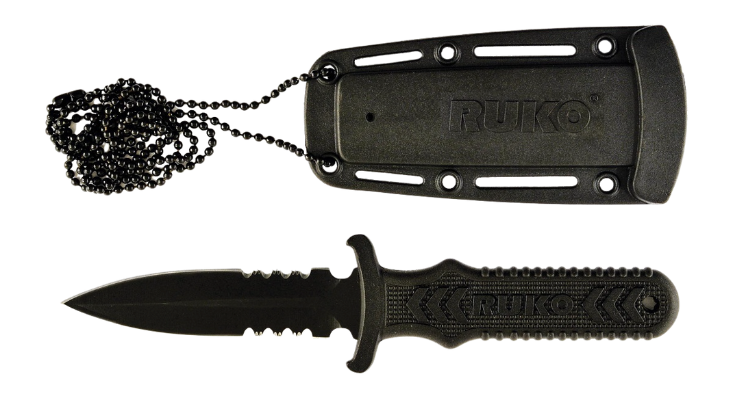 Ruko 3" Spear Point Neck and Boot Knife