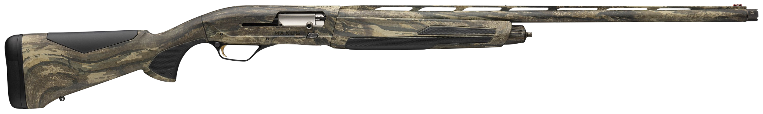 Browning 011788204 Maxus II 12 Gauge Semi-Auto 3.50" 4- 2.75" Shells 28" Realtree Legacy Vent Rib Barrel, Aluminum Receiver, Adj Shim Realtree Legacy Composite Stock, Invector-Plus Extended Chokes