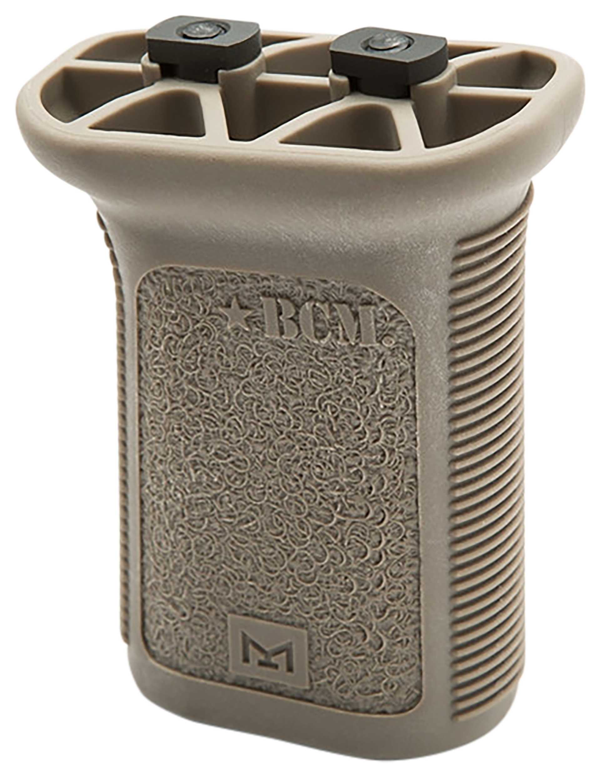 BCM VGMCMRMOD3FDE BCMGunfighter Grip Mod 3 Made of Polymer With Flat Dark Earth Aggressive Textured Finish for M-Lok Rail