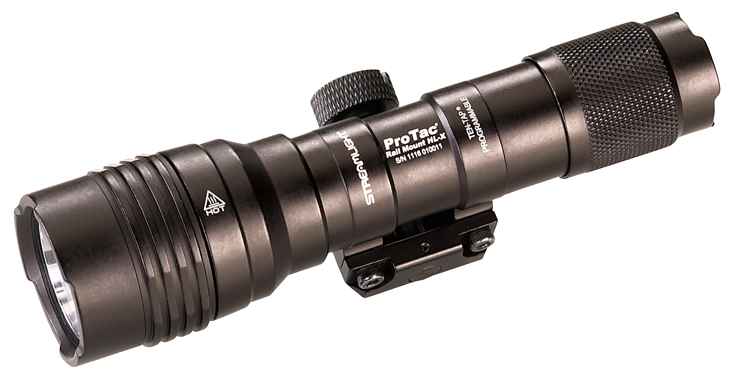 Streamlight 88066 ProTac HL-X Rail Mount Black Anodized Aluminum, 60/1000 Lumens, White LED, 447 Meters Beam, Picatinny Rail Mount