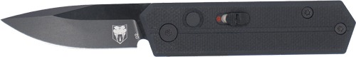 COBRATEC STINGER FOLDER 1.9" BLACK/BLACK D2 BLADE SD BUTTON