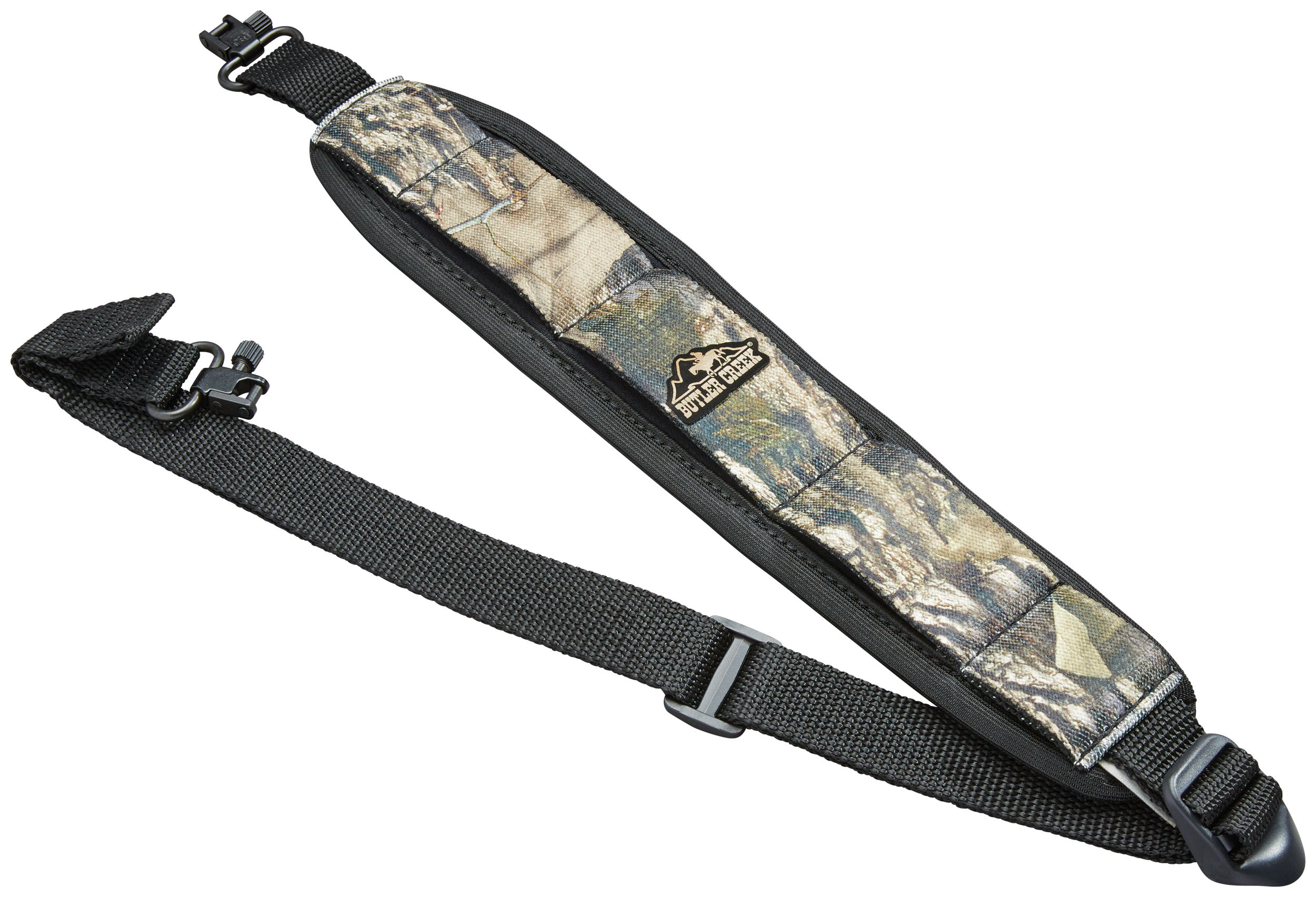 Butler Creek 181017 Comfort Stretch Rifle Sling Mossy Oak Break-Up Country Neoprene Adjustable Rifle